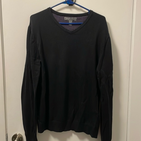 Black Grayson and Dunn V neck sweater - Picture 1 of 3